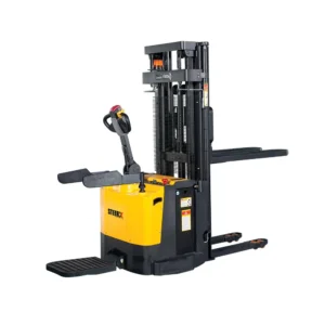 STEERX Full Electric Walkie Stacker – Heavy Duty<br> <br>Model: SEST15T – 5500<br>Capacity – 1500 Kg