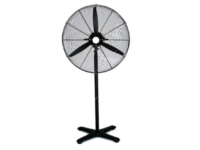 Pak Heavy Duty Industrial Stand Fan, PW3-30, 280W, 30 Inch Blade Dia, Grey/Black