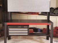 Force Heavy dueaty workbench with drawers & fiberboard 50253