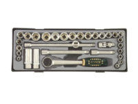 Force 32pc 3/8" Socket set (MM & SAE) T3322