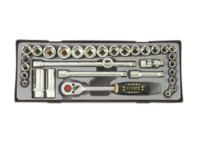Force 32pc 3/8" Socket set (MM & SAE) T3322-15