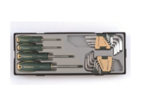 Force 22pc screwdriver & L key set T2221B