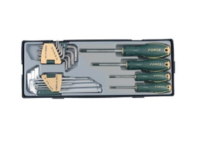 Force 23pc screwdriver & L key set T2234LB