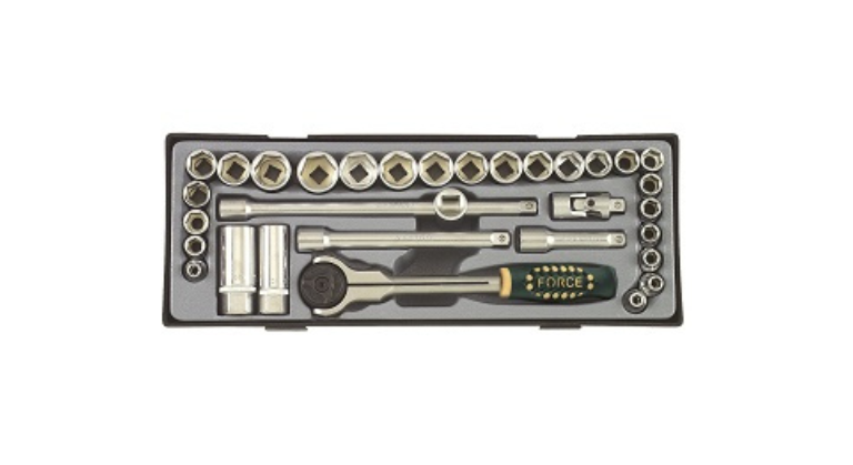 Force 32pc 3/8" Socket set (MM & SAE) T3322-23