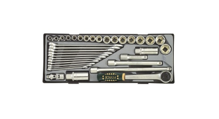 Force 36pc 3/8" Socket combination set T3361