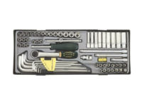 Force 65pc 1/4" Socket combination set T2641