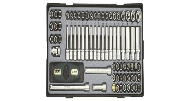 Force 74pc Socket combination set T2742