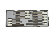 Force 11pc 1/2" Mixed socket bit set T4116