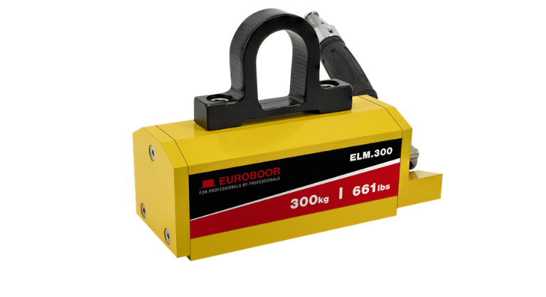 EUROBOOR ELM.300 Lifting magnet, 300 kg (661 Lbs).