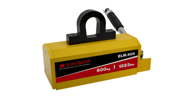 EUROBOOR ELM.600 Lifting magnet, 600 kg (1323 Lbs).