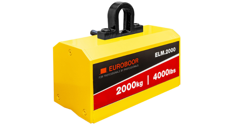 EUROBOOR ELM.2000 Lifting magnet, 2000 kg (4000 Lbs).