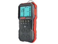 Wintact 4-Gas Detector | Multi-Gas Monitor for CO, H2S, LEL, O2 Detection with Data Record and HIGH/Low Alarm | Model: 8812