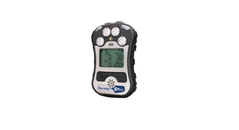 RAE Systems MicroRAE Wireless Four-Gas Monitor, LEL / H2S / CO / O2 - Li-ion / BLE - M031-1111-200