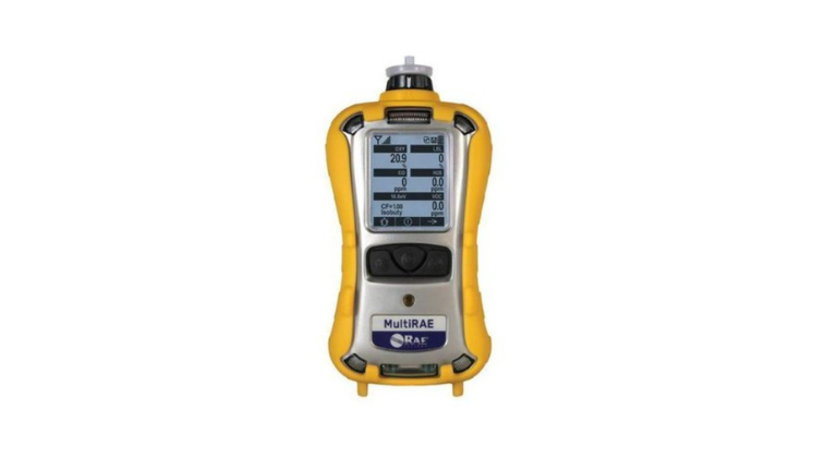 RAE Systems MultiRAE Pumped Portable Multi-gas Monitor - 10.6 eV PID / LEL / H2S / CO / O2 / Li-ion / Non-Wireless - MBB3-A1C112E-020