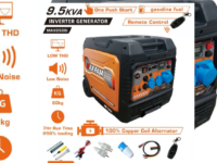 MAXFAM MAX9500i – 9.5 kVA Inverter Generator