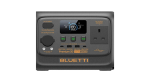 BLUETTI Premium 30 V2 Portable Power Station 320Wh, 600W Output, 1500W Power Lifting, 140W PD Fast Charging, LFP Battery, 8 Outlets, Quiet Operation, Black | PREMIUM-30V2