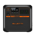 BLUETTI AC180P Portable Power Station, 1,800W AC Output, 2,700W Power Lifting, 1,440W Turbo Charging, LiFePO4 Battery, 500W Solar Input, Pure Sine Wave, UPS, Bluetooth App Control, Black | AC180P