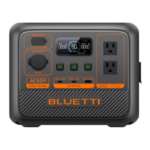BLUETTI AC50P Portable Power Station 504Wh, 700W AC Output, 1200W Power Lifting, 600W Turbo Charging, LiFePO4 Battery, 200W Solar Input, UPS, USB-C 65W, Backup Power Generator, Black | AC50P