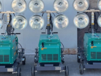 Blacksmith Aladdin Series Towerlight BS1600D with 5KVA Kama Diesel Generator