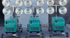 Blacksmith Aladdin Series Towerlight BS1600D with 5KVA Kama Diesel Generator