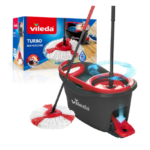 Vileda Turbo 2in1 spin mop and bucket set - high functionality and comfortable floor cleaning in one