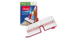 Vileda 1-2 SprayMax mop refill – double-sided microfibre technology