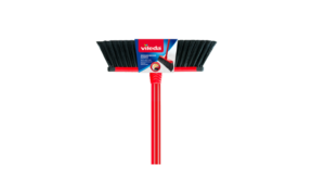 Vileda Indoor Broom with Rubber Bumpers