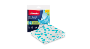 Vileda Pro Clean Universal Cloth - Pack of 4 | Everyday Cleaning Solution