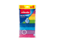 Vileda Multi-purpose cloth with microfibre colors 8 pcs