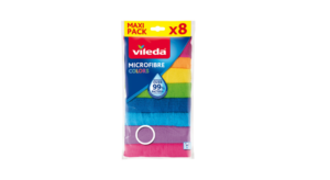 Vileda Multi-purpose cloth with microfibre colors 8 pcs