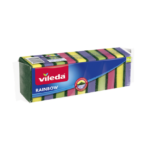 Vileda Rainbow sponge, 10 pcs. - High-quality scouring sponges