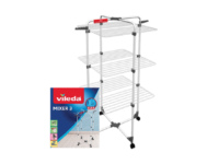Vileda Mixer 3 – Adjustable 3-tier clothes airer