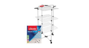 Vileda Mixer 3 – Adjustable 3-tier clothes airer